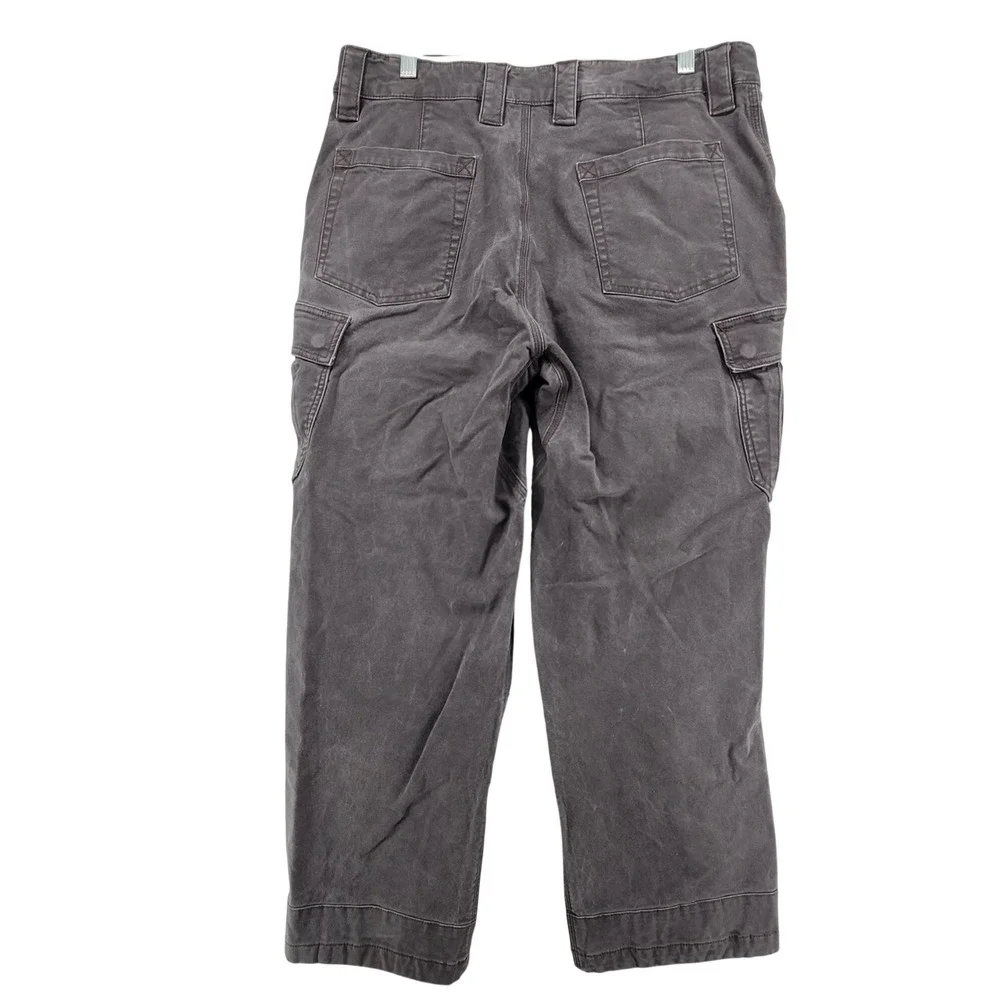 Guide Gear 36x30 Gray Canvas Cargo Pants Tactical Workwear Hiking Gorpcore